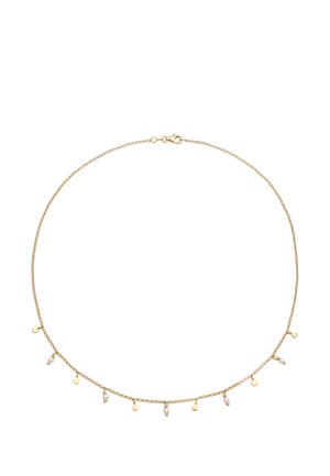 Elli GLAMOROUS DROPS NECKLACE - Ketting - gold-coloured