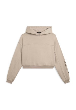 Sweat à capuche - beige