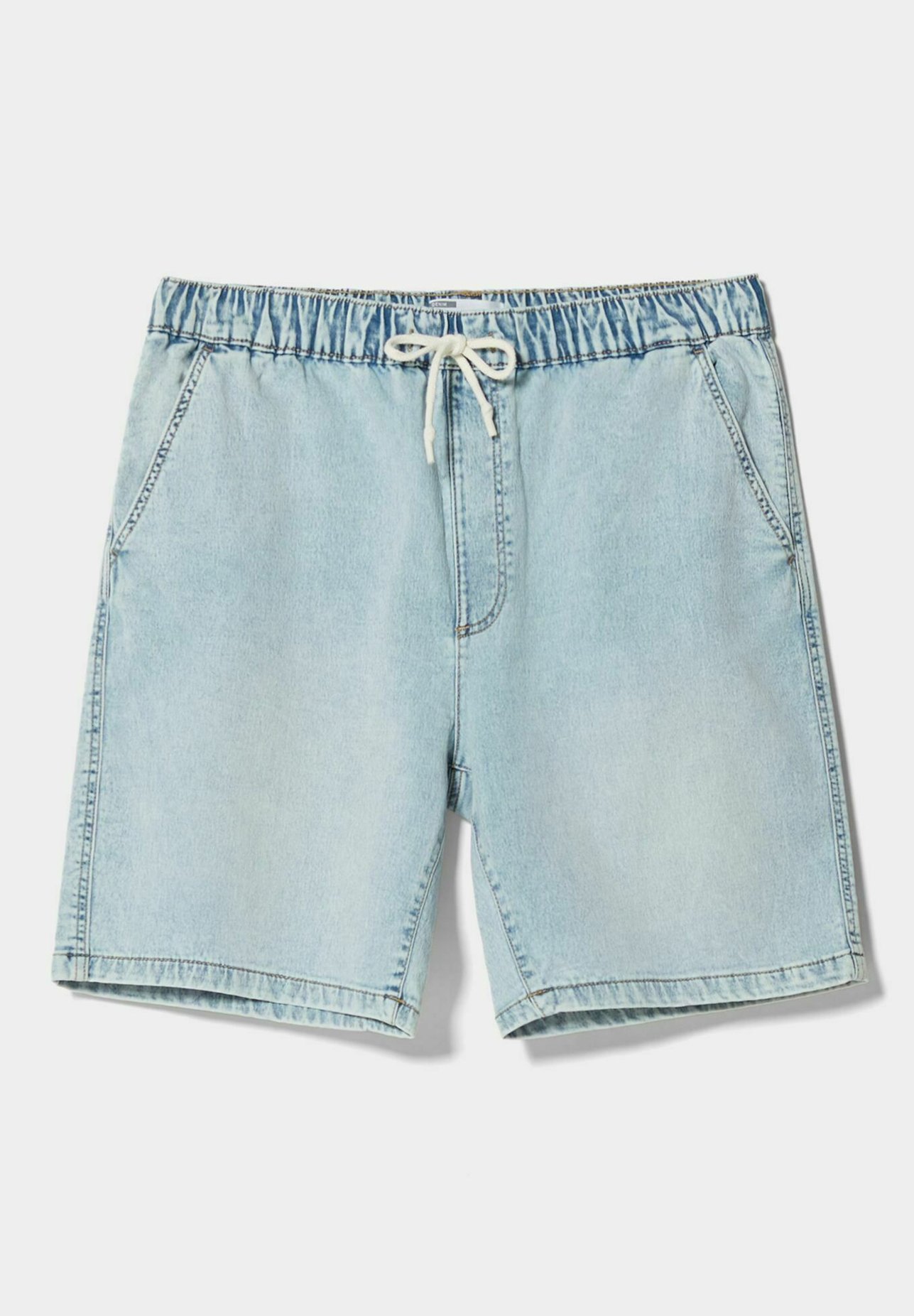 Bershka BERMUDA - Shorts di jeans - light blue/celeste - Zalando.it