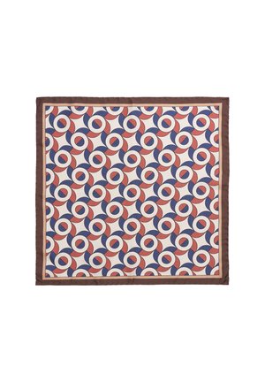 Oscar Jacobson Einstecktuch - chocolate brown