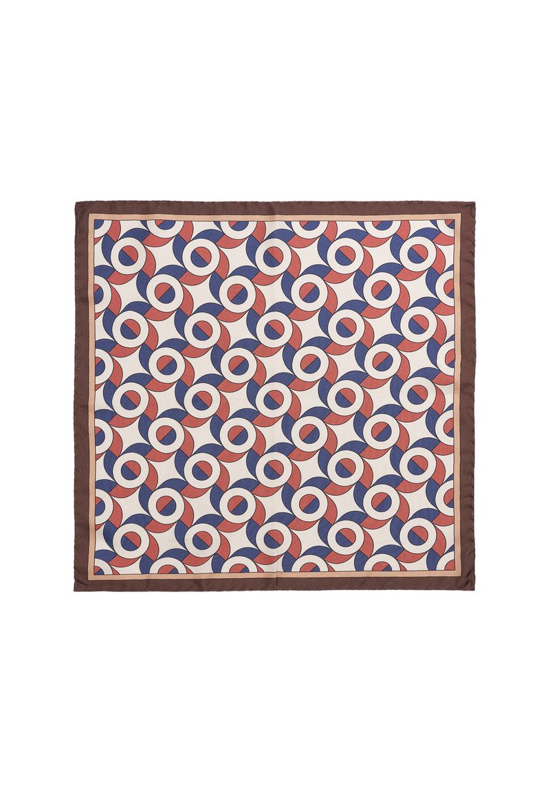 Oscar Jacobson Mouchoir de poche - chocolate brown