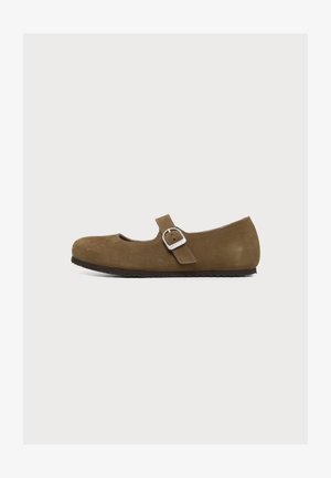 Birkenstock, SANTA CLARITA LENB - Ballerina's - dark tea