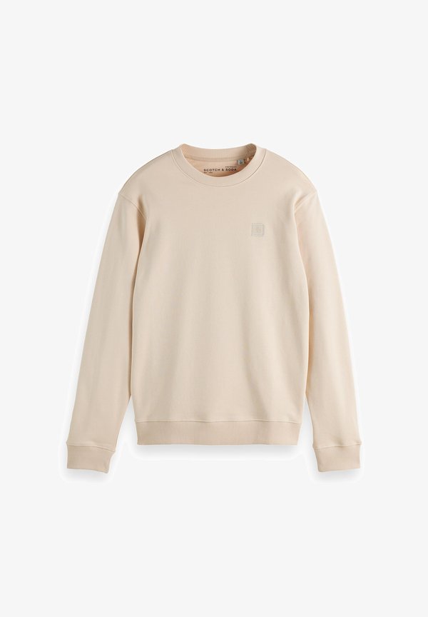 ESSENTIAL LOGO BADGE CREW - Sweatshirt - parchment