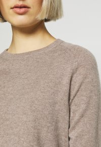 pure cashmere CLASSIC CREW NECK  - Pulóver - beige