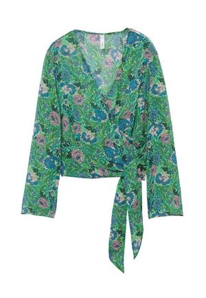 Mango Blouse - green