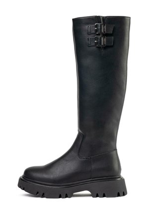 BRAM KNEE HIGH - Cowboy/Biker boots - black