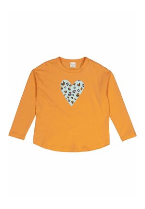 Long sleeved top - tangerine