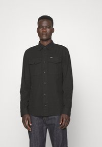 G-Star - MARINE SLIM SHIRT - Overhemd - black Miniatuurafbeelding 1