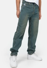 Karl Kani - BAGGY WORKWEAR - Relaxed fit jeans - dirty vintage blue Miniatuurafbeelding 1