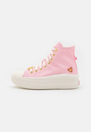 Baskets montantes - pink