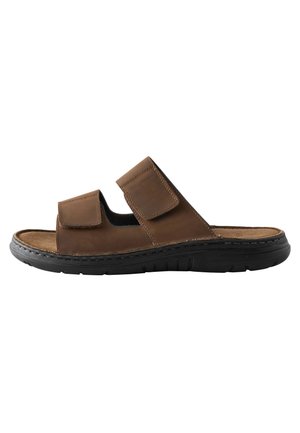 REGULAR FIT  - Mules - brown