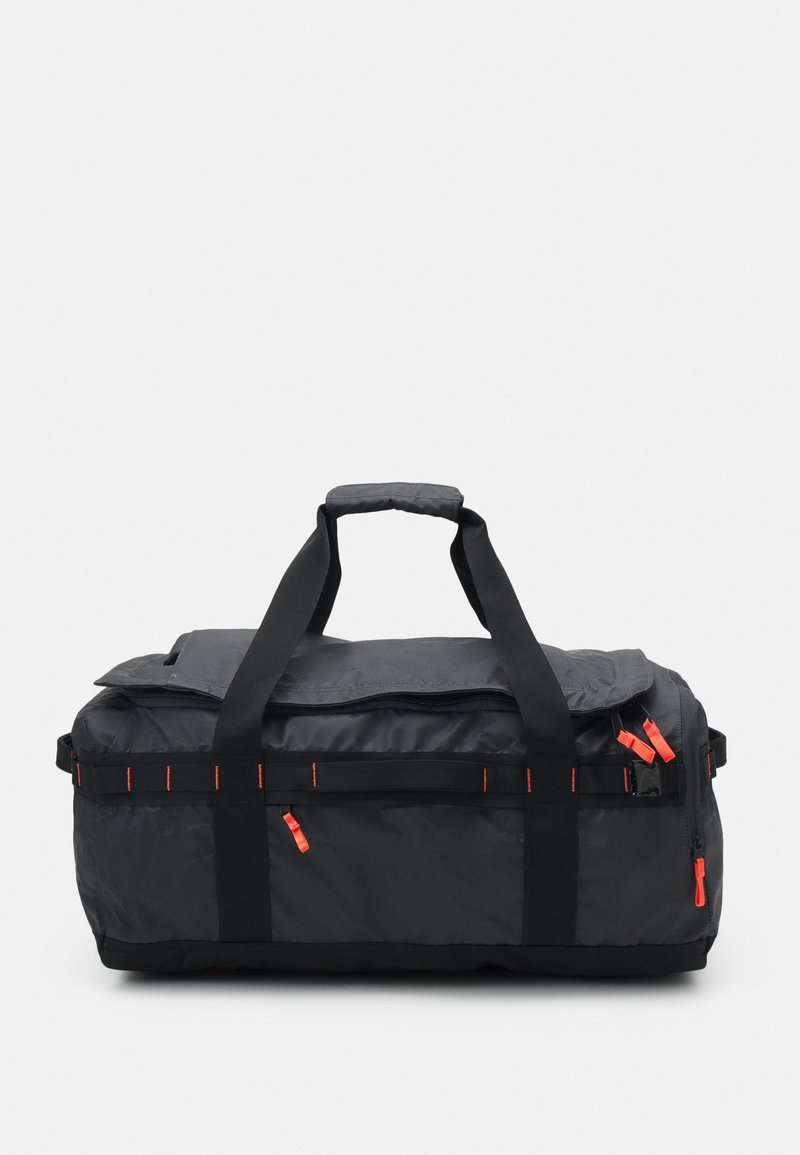 The North Face BASE CAMP VOYAGER DUFFEL 62L UNISEX - Borsa per lo sport - asphalt grey-radiant orange