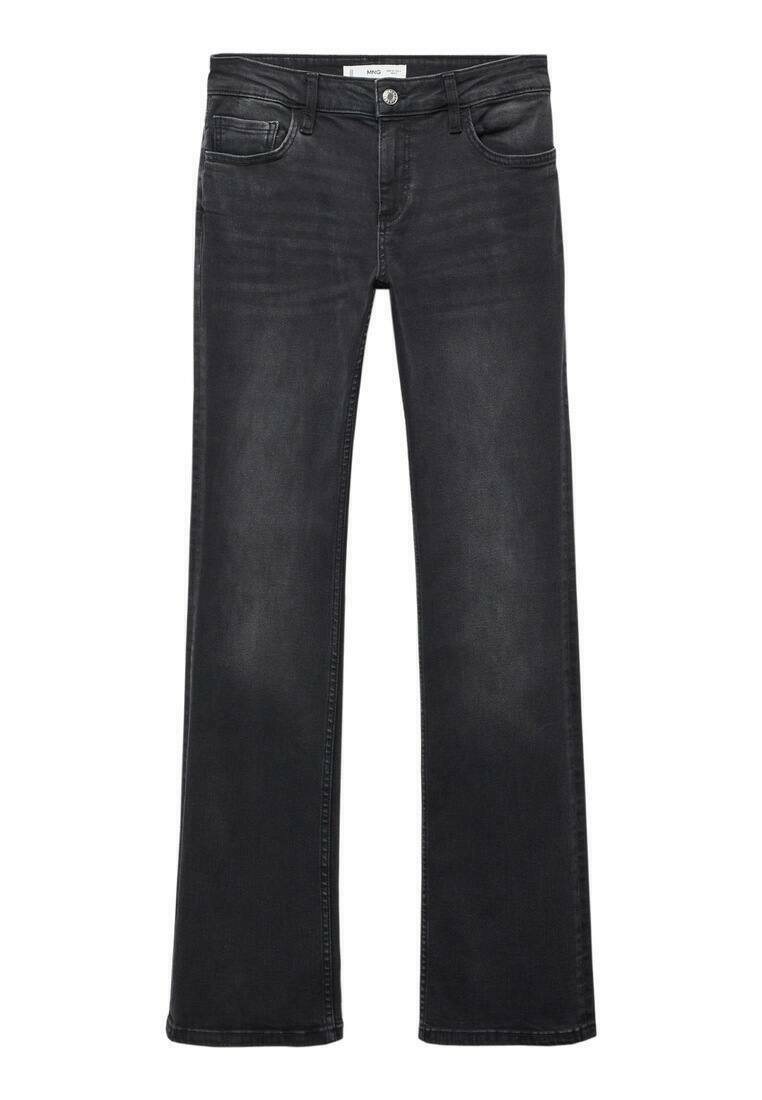 Mango Slim fit jeans zwart denim/blackdenim