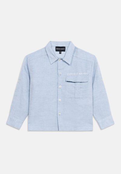 Emporio Armani SHIRT - Πουκάμισο - brunnera blue