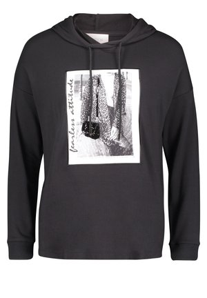 Mikina s kapucí - black