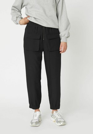 LUNA POCKET - Pantaloni - black