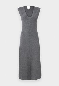 SOFT FIT DRESS - Strikket kjole - mid grey