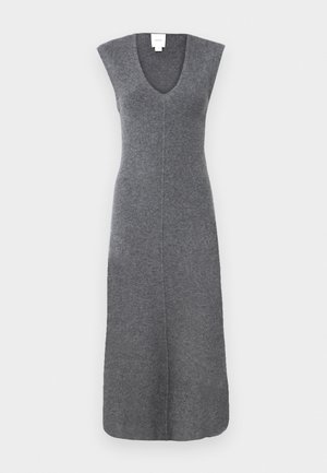 Calvin Klein SOFT FIT DRESS - Gebreide jurk - mid grey