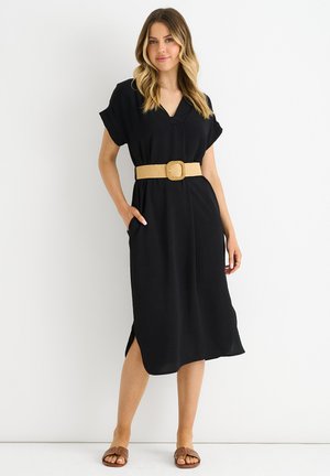 AIR FLOWS - Day dress - schwarz