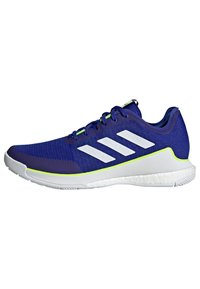 adidas Performance - CRAZYFLIGHT - Indoorskor - lucid blue cloud white lucid lemon Miniatyrbild 1