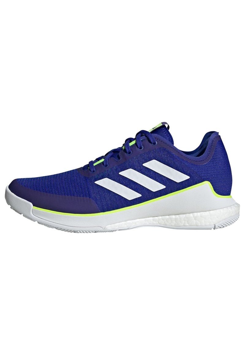 adidas Performance - CRAZYFLIGHT - Indoorskor - lucid blue cloud white lucid lemon, Förstora