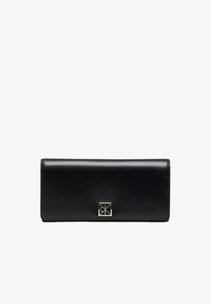 Calvin Klein, EMBLEM HW PEBBLE LONG BIFOLD LV04F1129G - Geldbörse - black