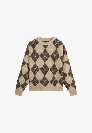 Massimo Dutti, Striktrøje - brown