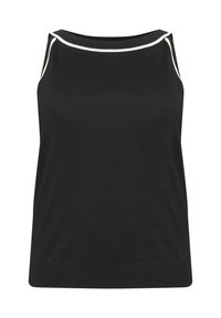 Kaffe Curve Top - black deep