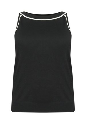 Kaffe Curve Top - black deep