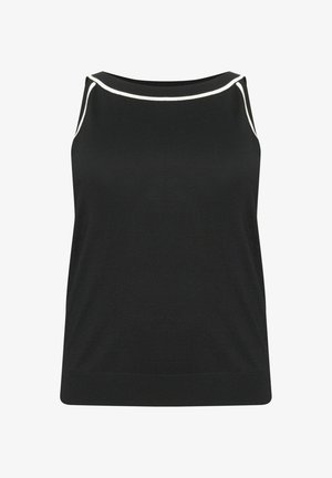 Kaffe Curve Topp - black deep