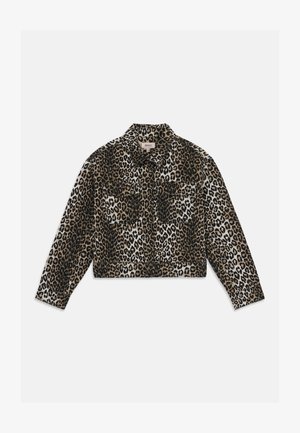 KOGSANDRA LUMI PRINTED JACKET - Jeansjakke - black