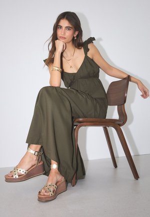 Next, Espadrilles - gold