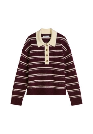 Marc O'Polo DENIM, PULLOVER LONGSLEEVE - Блуза с дълги ръкави - medium brown melange