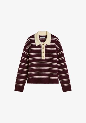 Marc O'Polo DENIM, PULLOVER LONGSLEEVE - Блуза с дълги ръкави - medium brown melange