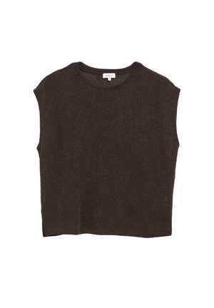 s.Oliver, T-SHIRT - T-shirt basic - dunkelbraun