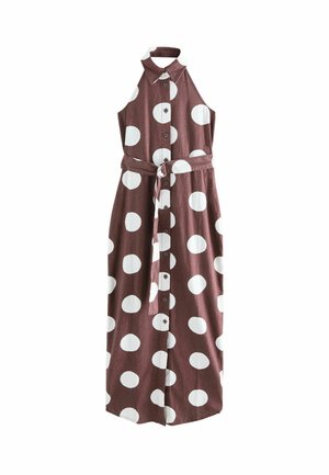 Robe chemise - brown