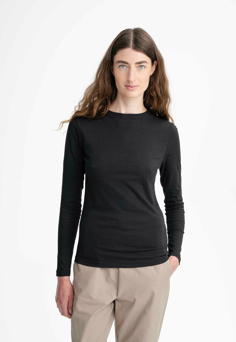 MELA LANGARM DHIVYA - Langarmshirt - schwarz