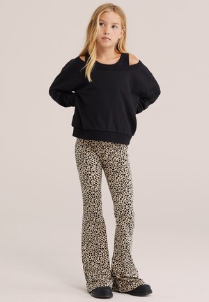 WE Fashion, WE FASHION MULTIPACK 2 PACK - Leggings - beige black