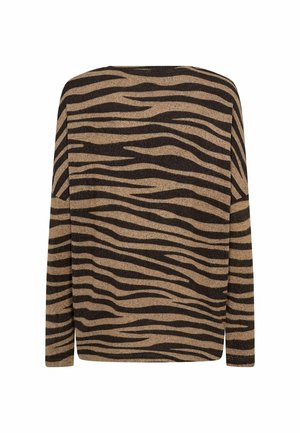 Soyaconcept SC-BIARA AOP 118 - Jumper - c desert brown combi