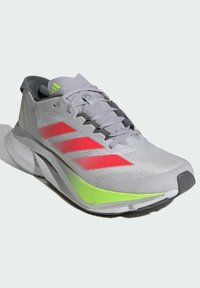 adidas Performance ADIZERO BOSTON 12 - Chaussures de running sur route - dash grey   lucid red   lucid lemon