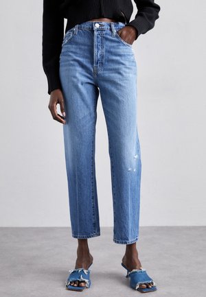 Straight leg jeans - blue denim