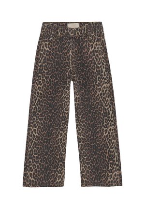 WIDE LEO - Jeans Relaxed Fit - brown leo