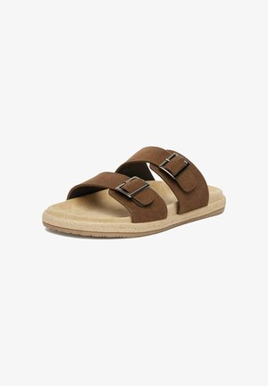 Quiksilver, QUIKSILVER FLIP-FLOPS MEN'S BROWN 5906751984529 - Mules - brown
