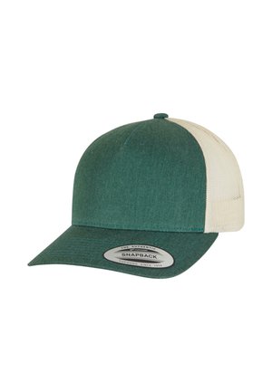 TRUCKER 5-PANEL RETRO 2-TONE  - Cap - green beige