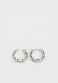 HOOP - Auskarai - white opal