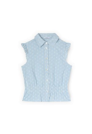 Motivi, CAMICIA SENZA MANICHE RICAMATA - Paitapusero - azzurro