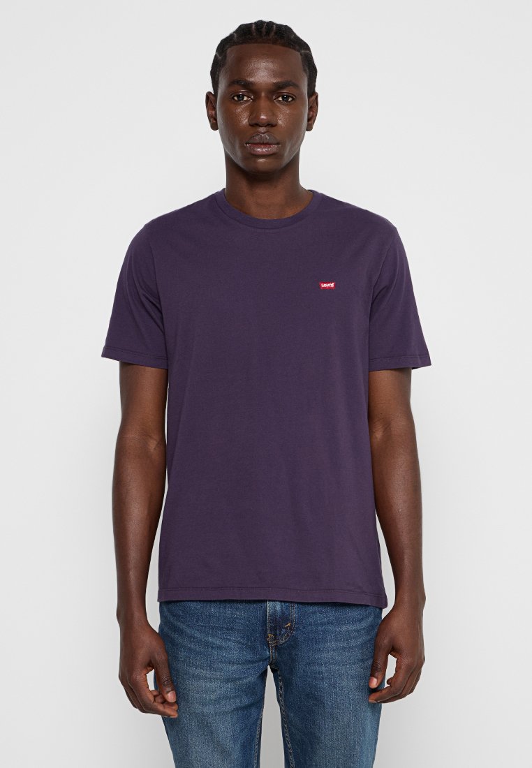 Levi’s® T-shirt basic donkerpaars