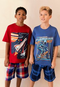 Next 2 PACK SET - Yöasusetti - red blue space