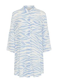 KAHILDUR - Robe chemise - soft chambray chalk graphic
