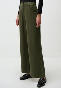 WIDE - Jean flare - khaki